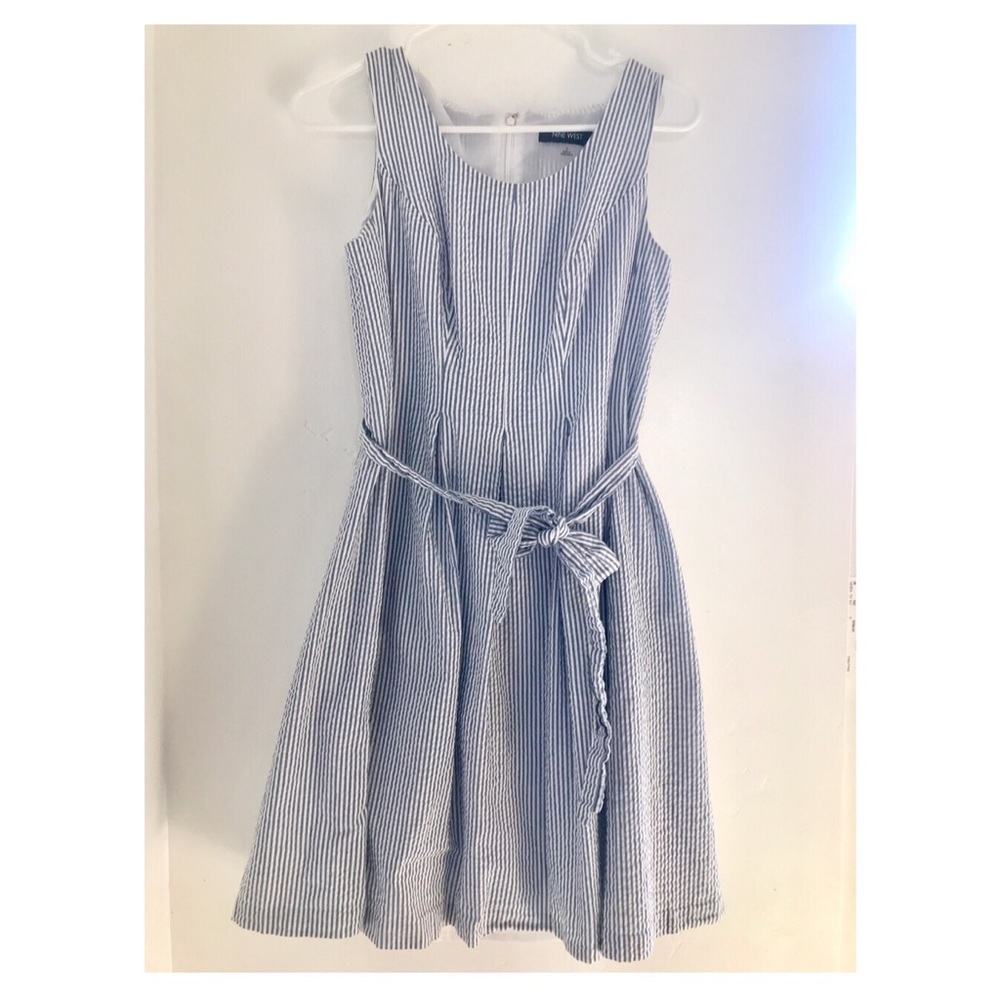 Nine West- Seersucker Dress
